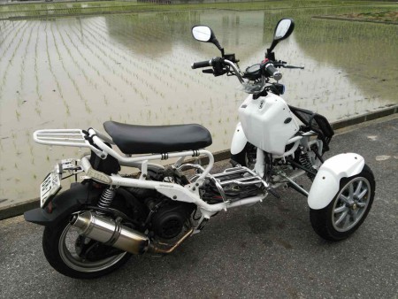 カウルがなく、メンテナンスがしやすいです。