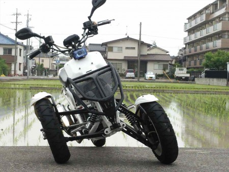 手を離しても倒れません。