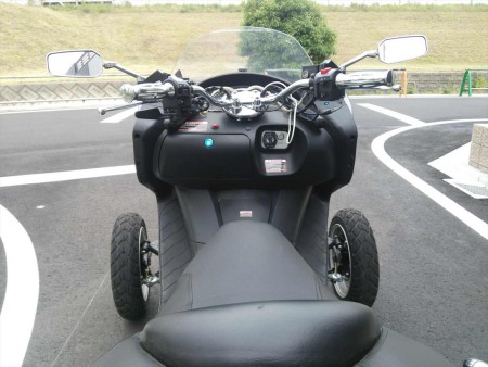 タンデムからの眺め